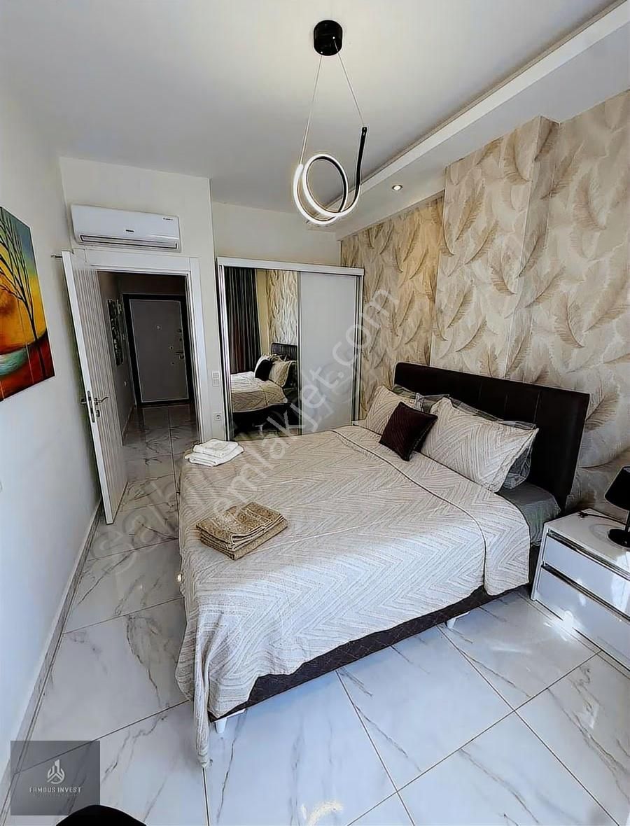 Alanya Kestel'de Rezıdans İçi 1+1 Eşyalı Kiralık Daire - Görsel 2