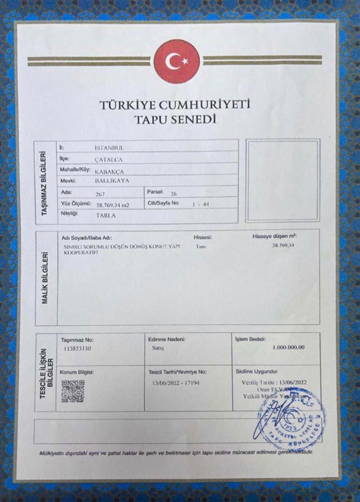 Çatalca Kabakça Mah. 200m2 Bahçe Ve İçerisinde Ev - Görsel 21