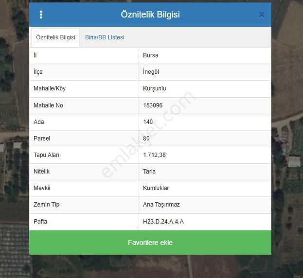 İnegöl Kurşunlu Mahallesinde Yerleşime Yakın 1.712 M² Hobi Bahçesine Uygun Tarla - Görsel 6
