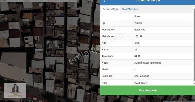 Baruthane Mahallesi 2 Katlı Müstakil Bina - Görsel 16