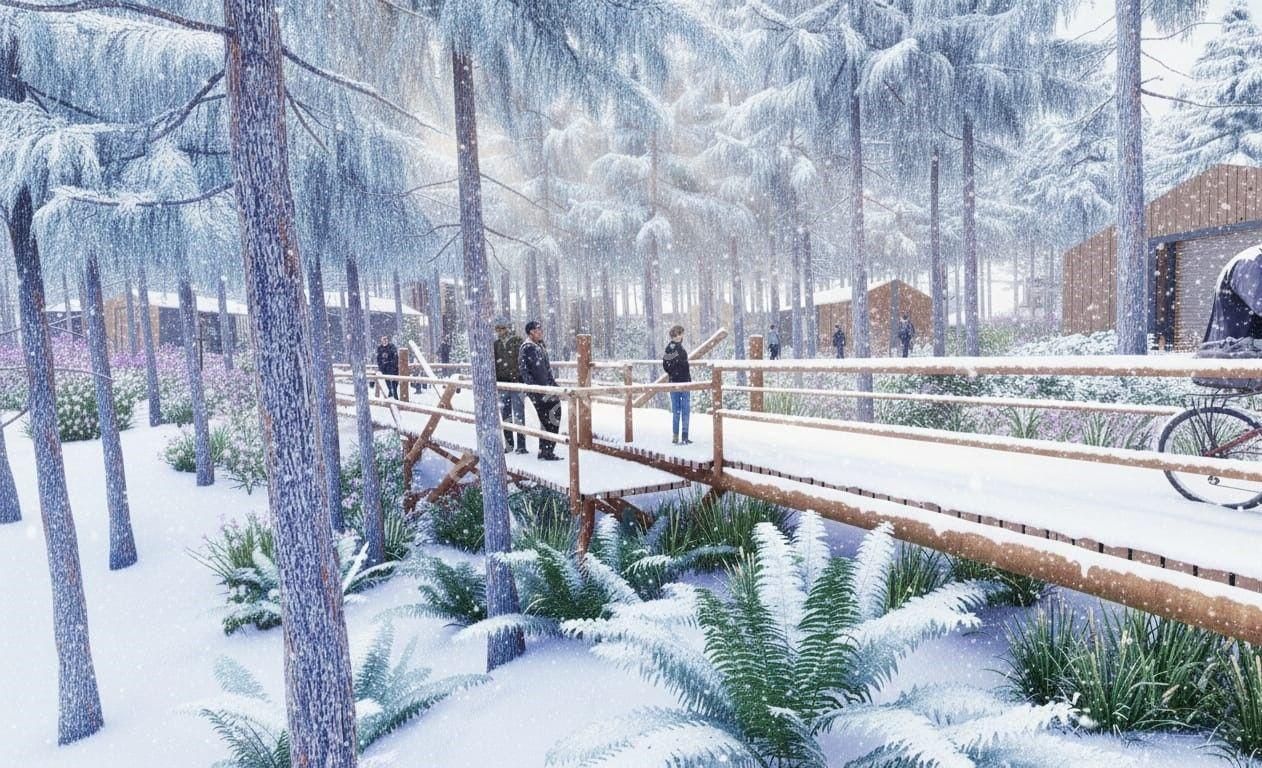 Trabzon Çağlayan Çamlık Orman Parkı Bungalov Ve Restorant Alanı - Görsel 18