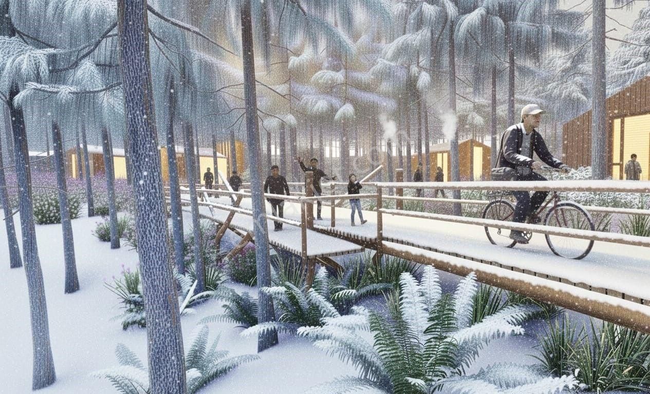 Trabzon Çağlayan Çamlık Orman Parkı Bungalov Ve Restorant Alanı - Görsel 7