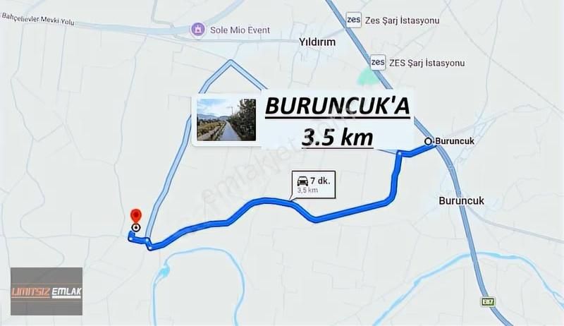 Menemen Türkelli'de / 2644 M2 / Tek Tapu / İçinde Yapı Mevcut - Görsel 6