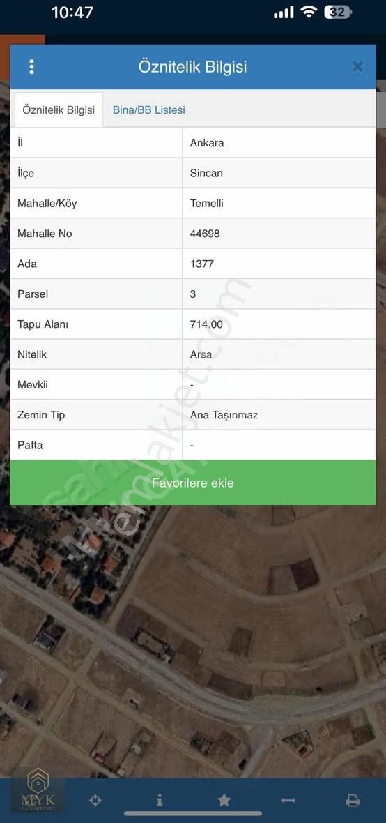 Temelli Yenihisar'da İmarlı Tek Tapu 714 M2 Villa Parseli - Görsel 2