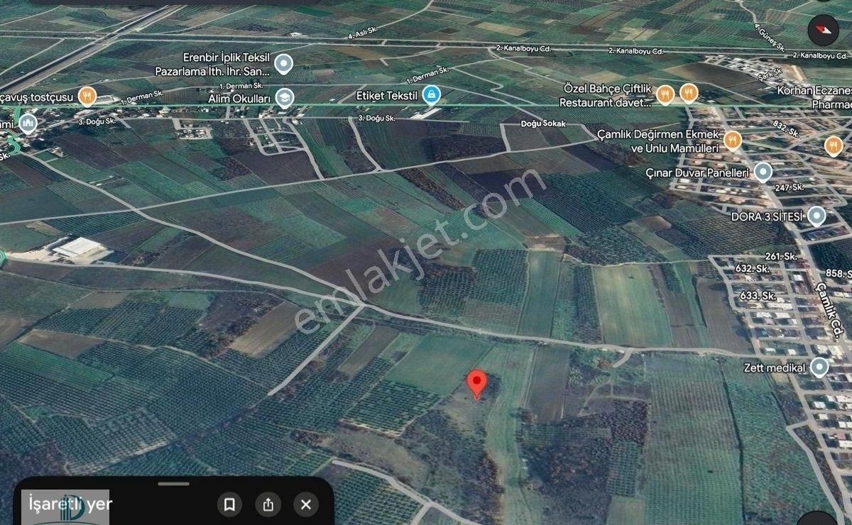 Yunuselinde İmar Sınırı Yatırımlık 20 Dönüm Satılık Kıymetli Ara - Görsel 3