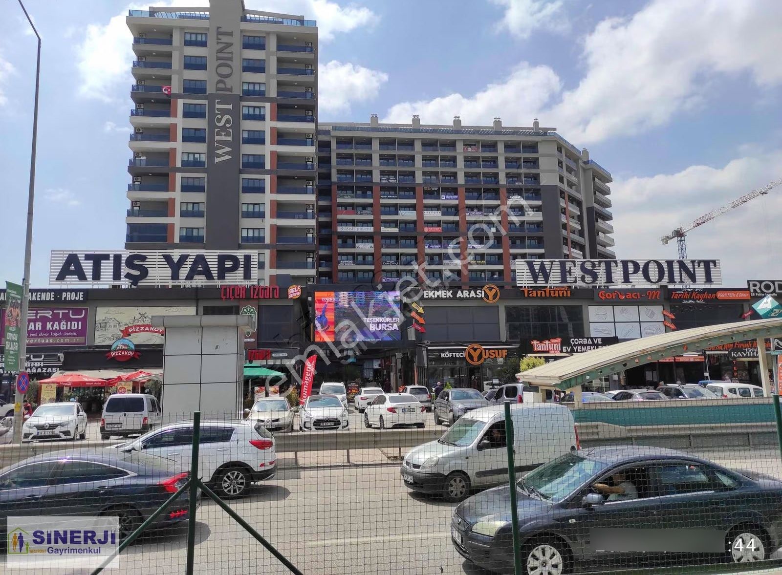 Nilüfer Westpoint Te Kiralık Ön Cephe Tabela Değeri Yüksek Ofis - Görsel 2