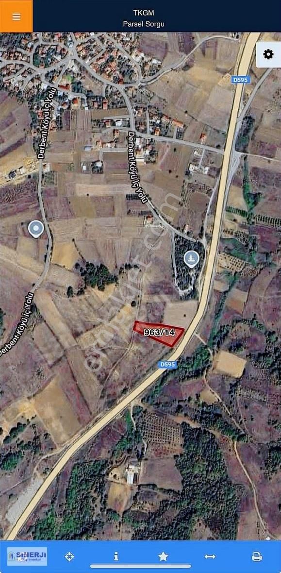 İznik Derbent Te Ana Yola Cephe Satılık 4792 M2 Kıymetli Arazi - Görsel 5