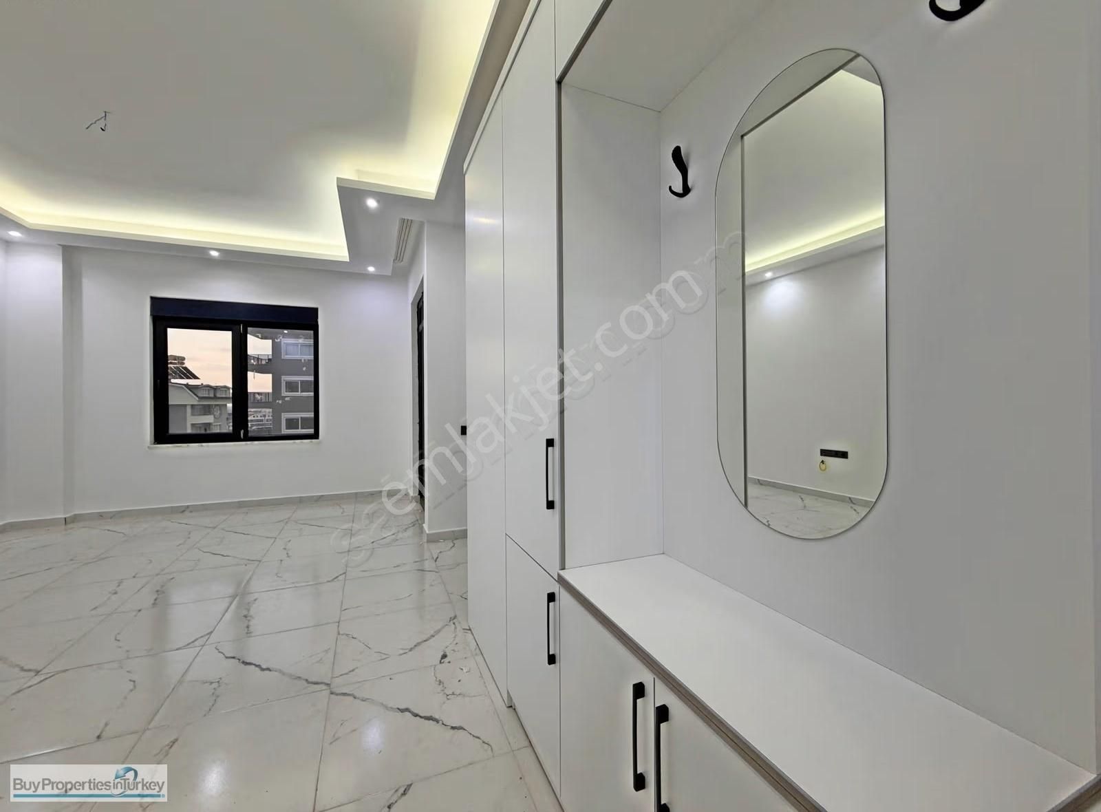 Alanya Oba'da Satılık 1+1 Ayrı Mutfak Dairemiz Havuzlu Yeni Bina - Görsel 12