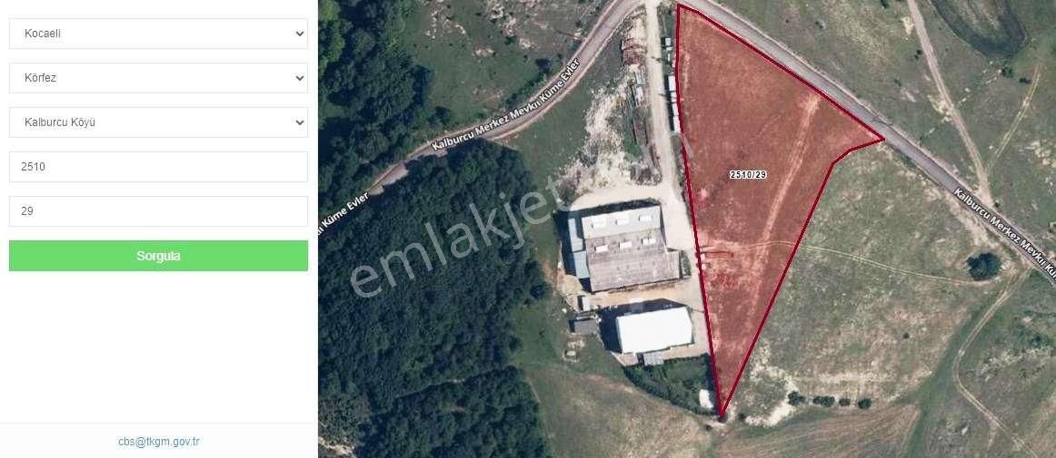 Körfez Kalburcu'da 9.250m2 Sorunsuz İmalat Depolama Kiralık Arsa - Görsel 35