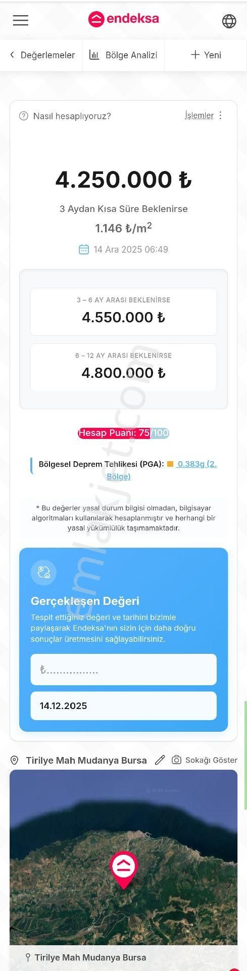Tirilye'de Tepeden Denizi Ve Tirilye'yi Gören 3.708 M2 Tek Tapulu Satılık Zeytinlik - Görsel 4
