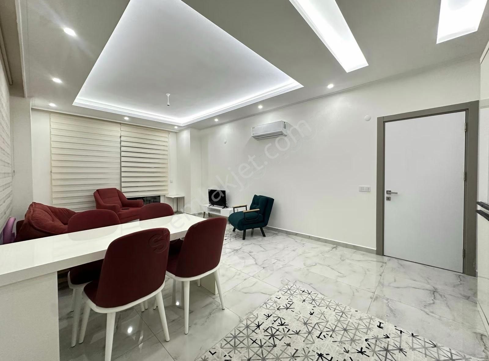 Alanya Mahmutlarda 1+1 Eşyalı Lüks Kiralık Daire - Görsel 14