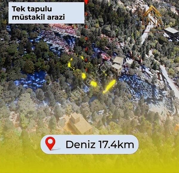 Alanya Beldibin'de Satılık 631m2 Yatırımlık Tarla