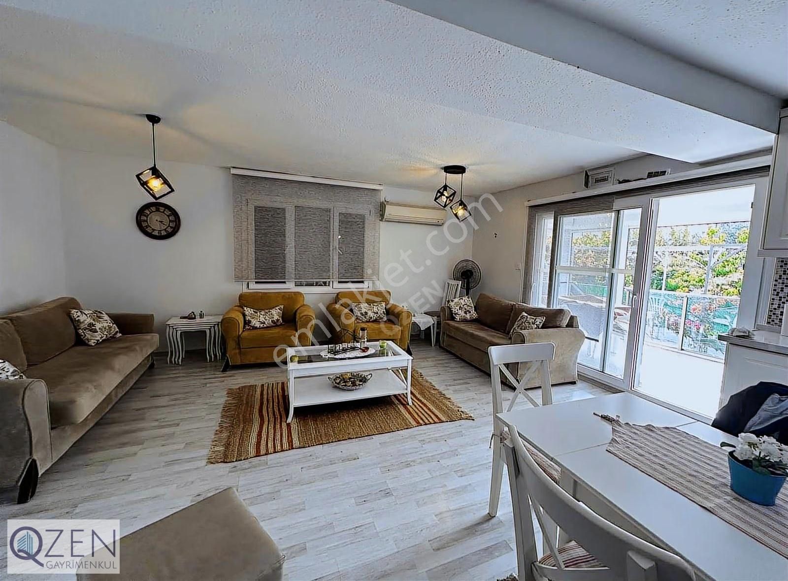 Qzen' Den Denize Yürüme Mesafesinde Kış Bahçeli Yazlık - Görsel 8