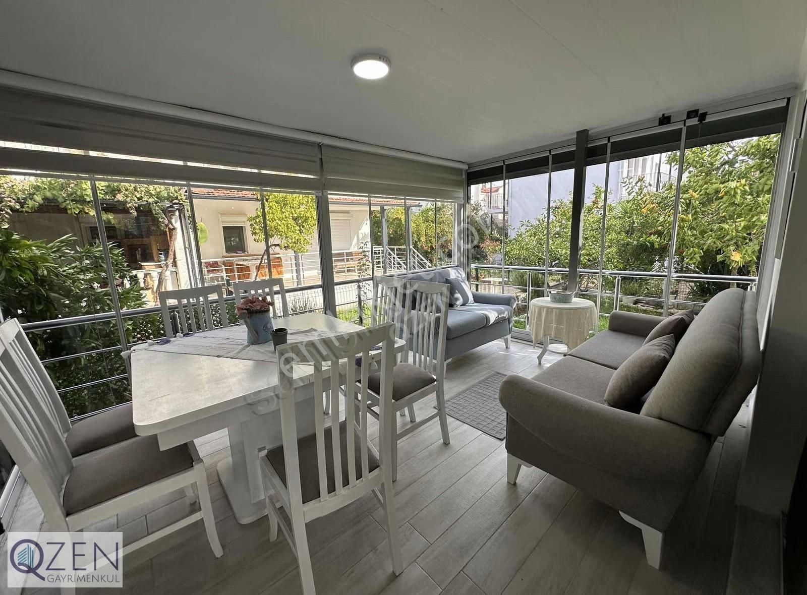 Qzen' Den Denize Yürüme Mesafesinde Kış Bahçeli Yazlık - Görsel 26