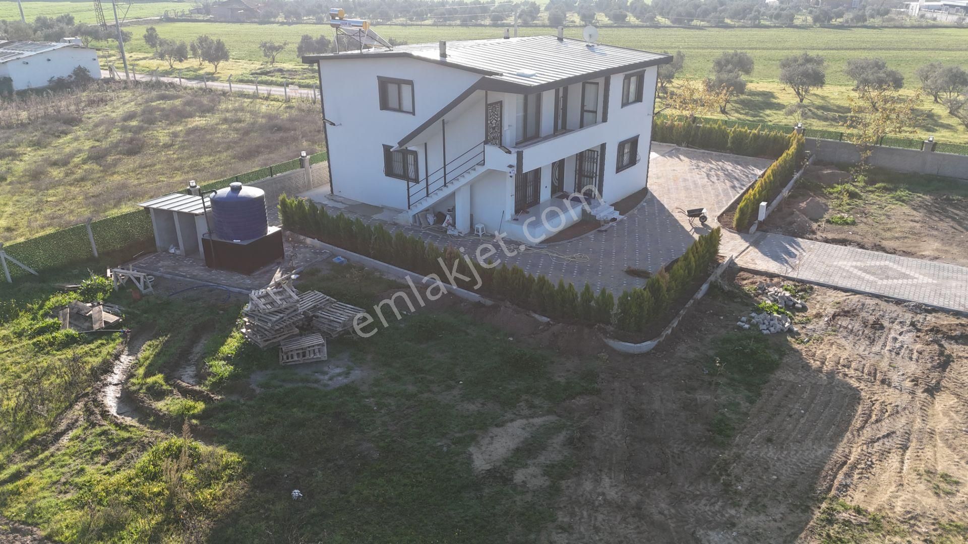 İzmir Menderes Tekelide 7 Dönüm Arsa 3+1 Ev Elektrik Su Kiralık Çiftlik - Görsel 24