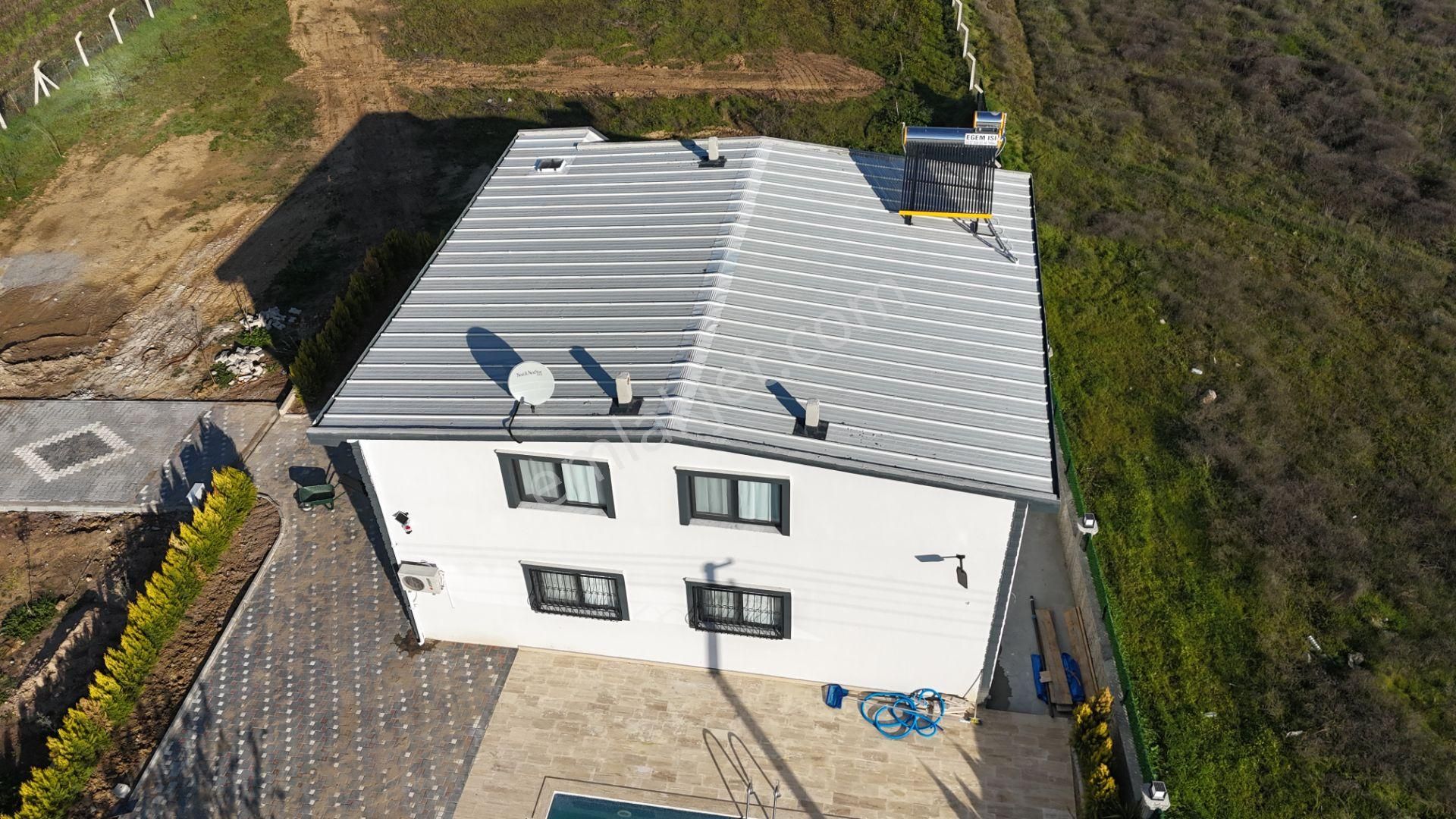 İzmir Menderes Tekelide 7 Dönüm Arsa 3+1 Ev Elektrik Su Kiralık Çiftlik - Görsel 35