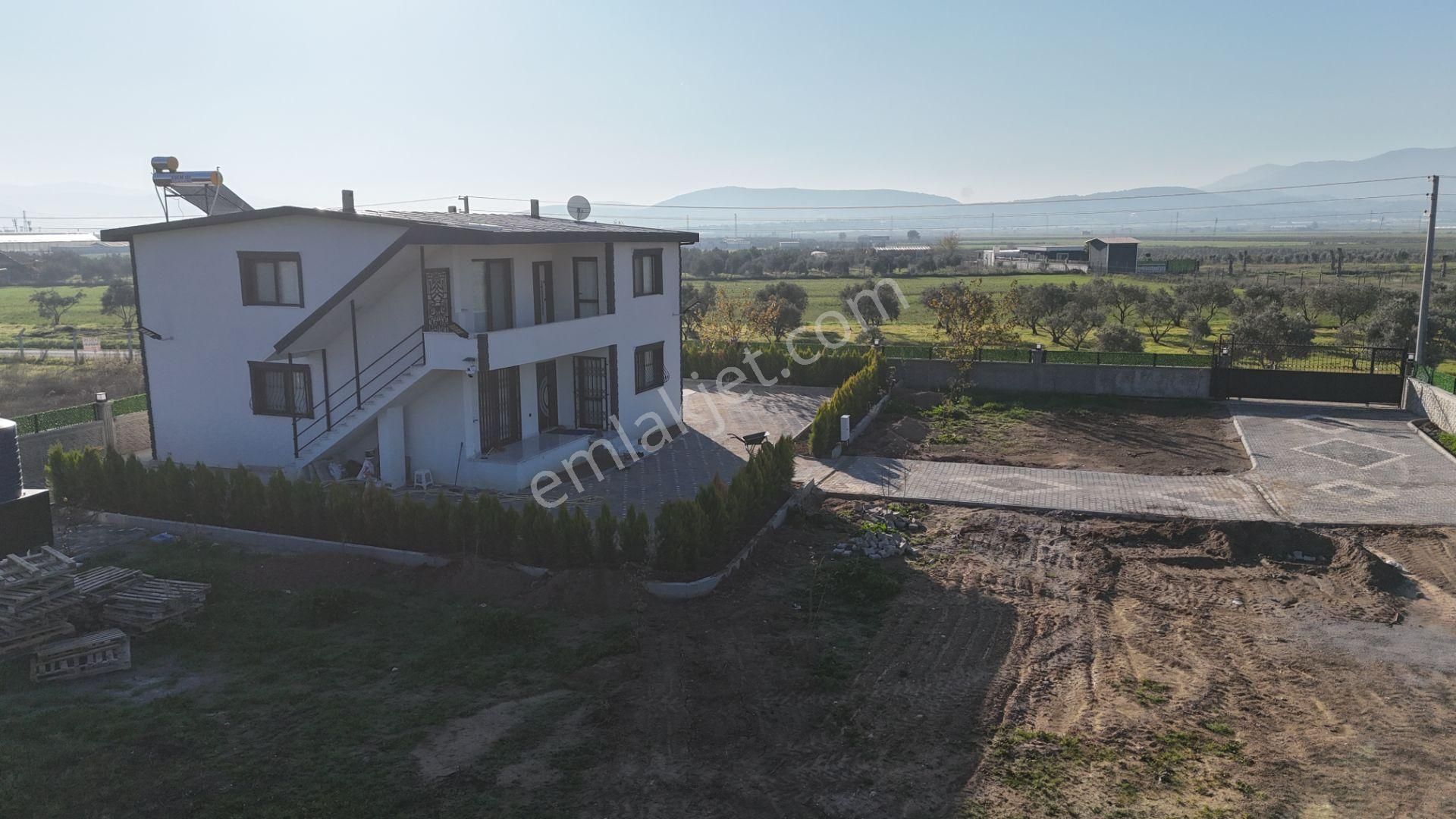 İzmir Menderes Tekelide 7 Dönüm Arsa 3+1 Ev Elektrik Su Kiralık Çiftlik - Görsel 28