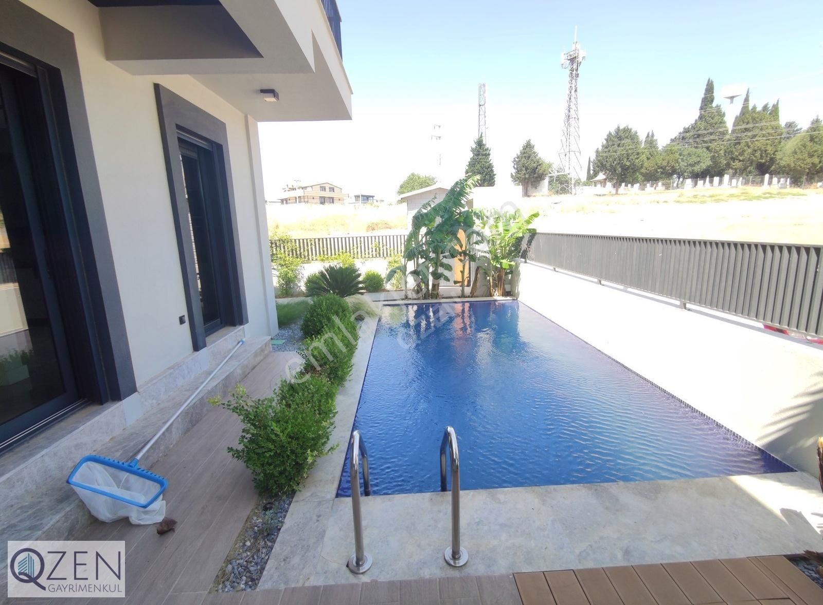 Q'zen Den Müstakil Havuzlu Park Cepheli 180 4+1 Dublex - Görsel 16