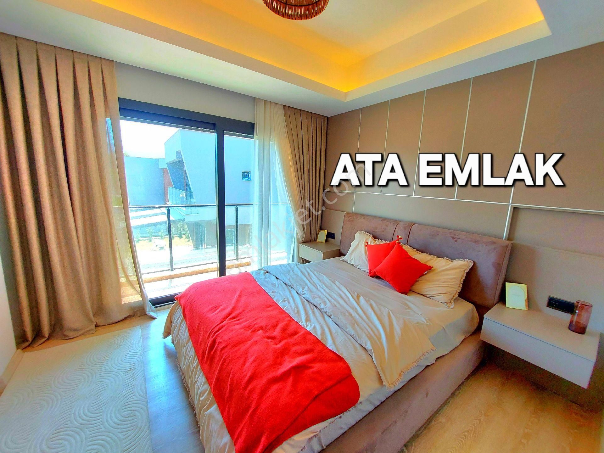 Ata Emlak'tan Plaja Ve Alış-veriş Mağ.yakın Özel Havuzlu Tek Müstakil Bahçeli Sıfır Villa - Görsel 10