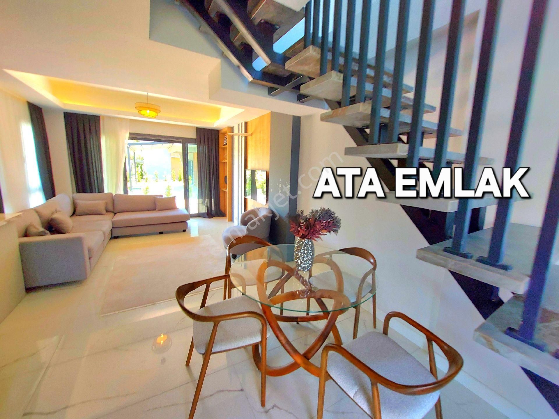 Ata Emlak'tan Plaja Ve Alış-veriş Mağ.yakın Özel Havuzlu Tek Müstakil Bahçeli Sıfır Villa - Görsel 26