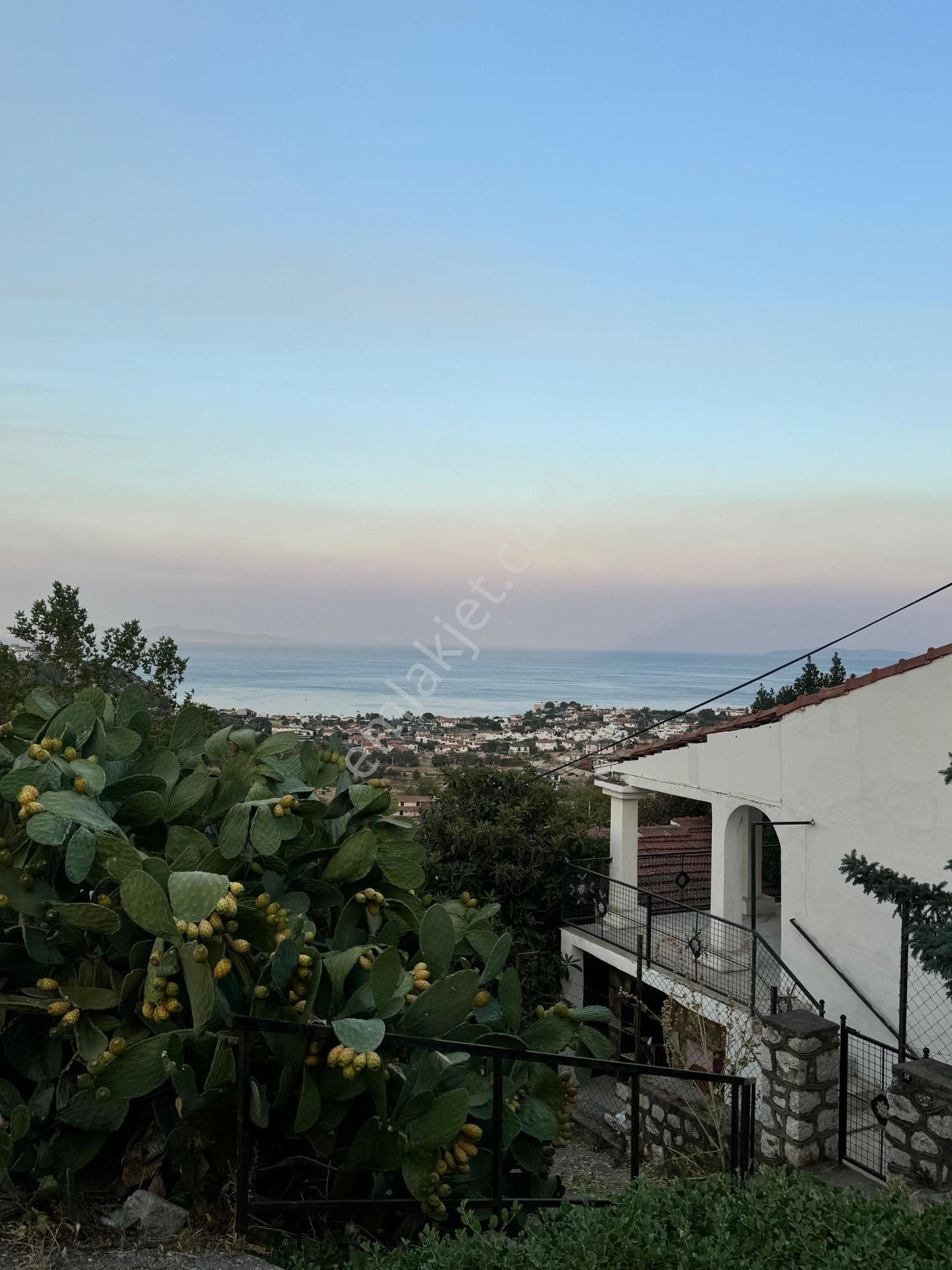 İzmir Karaburun İskelede Deniz Manzaralı Satılık Müstakil Ev - Görsel 26