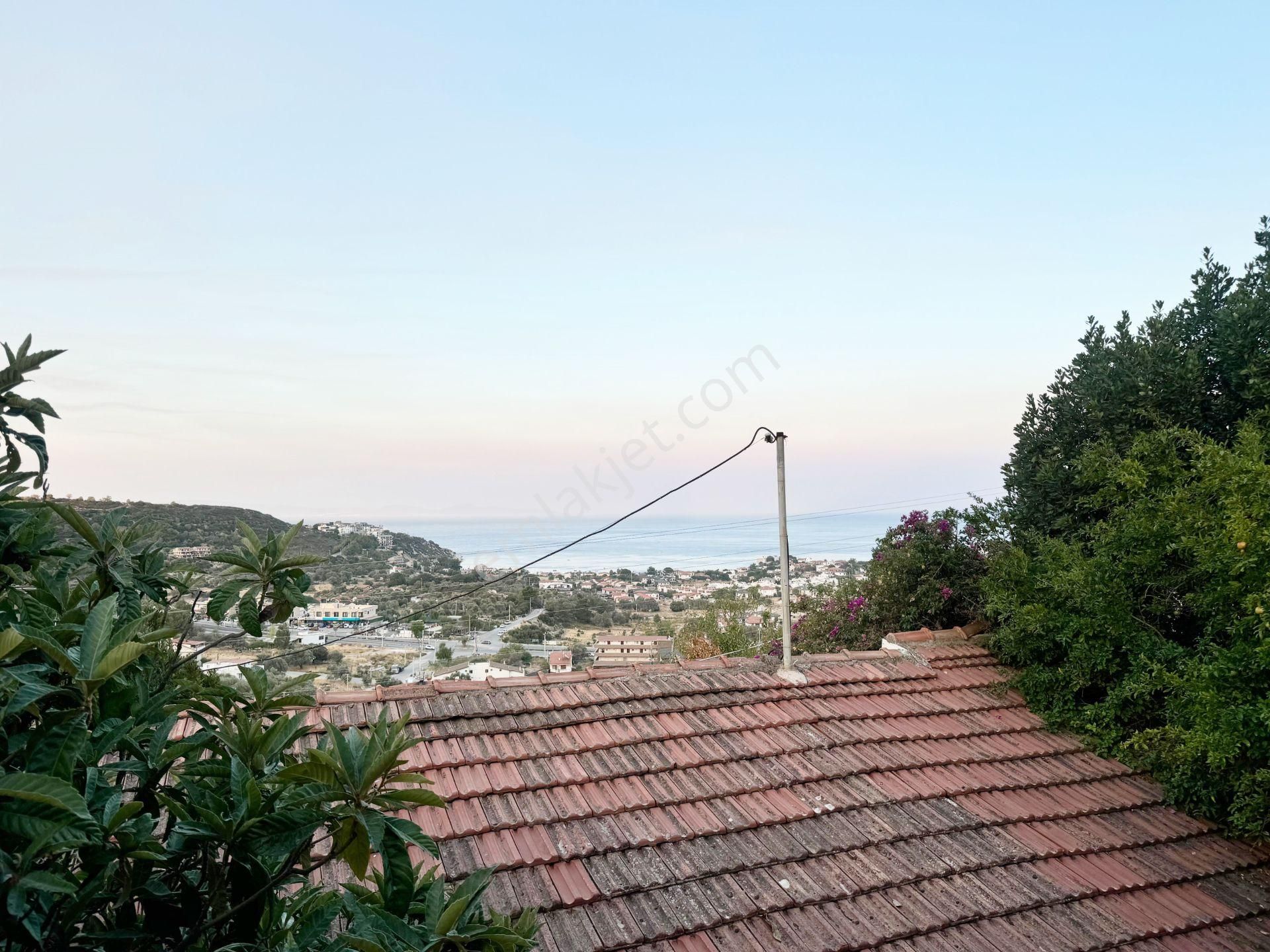 İzmir Karaburun İskelede Deniz Manzaralı Satılık Müstakil Ev - Görsel 30
