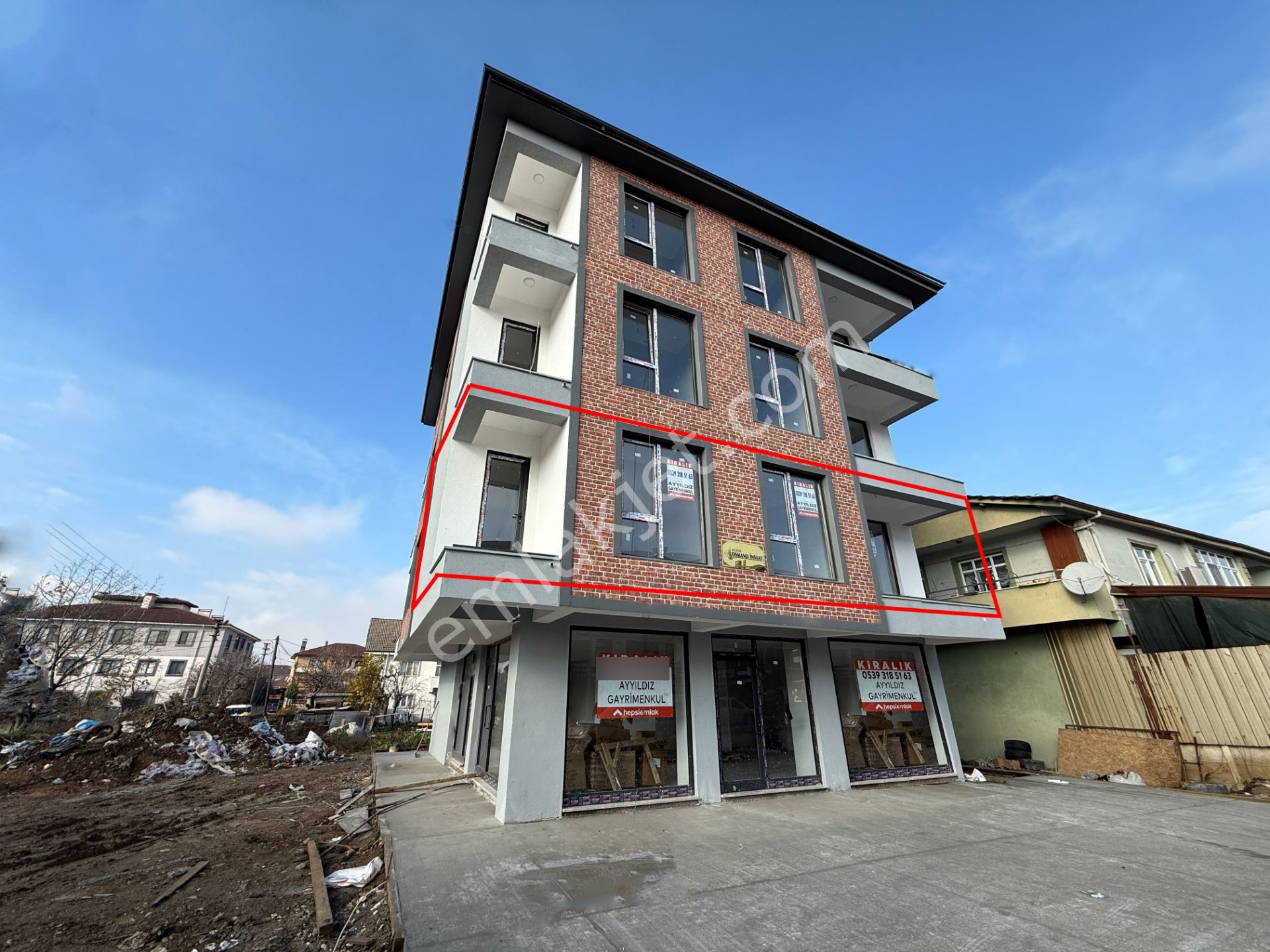 Ela Bahriye Oral Blv. Cephe Tabela Değeri Yüksek Sıfır 2+1 Ofis