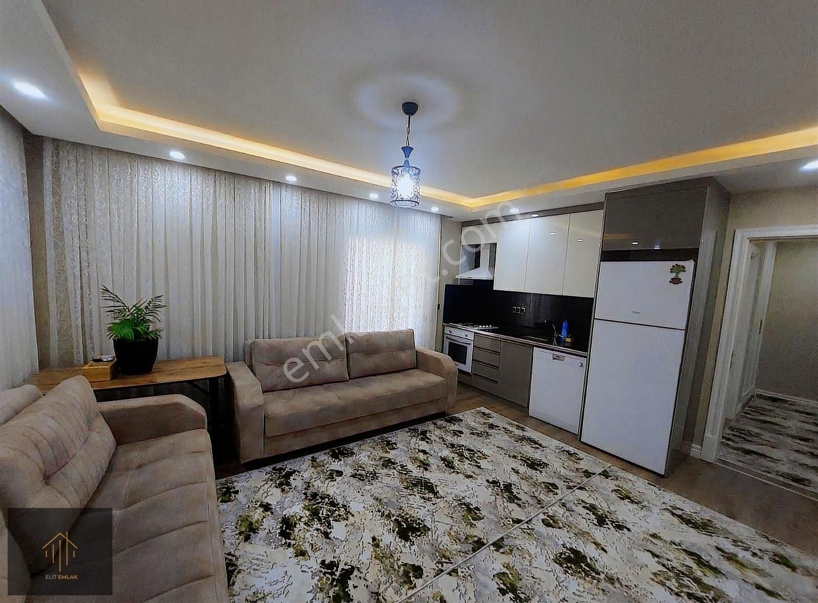 Gazipaşa Pazarcı Mahallesinde Eşyalı Kiralık 1+1 Daire