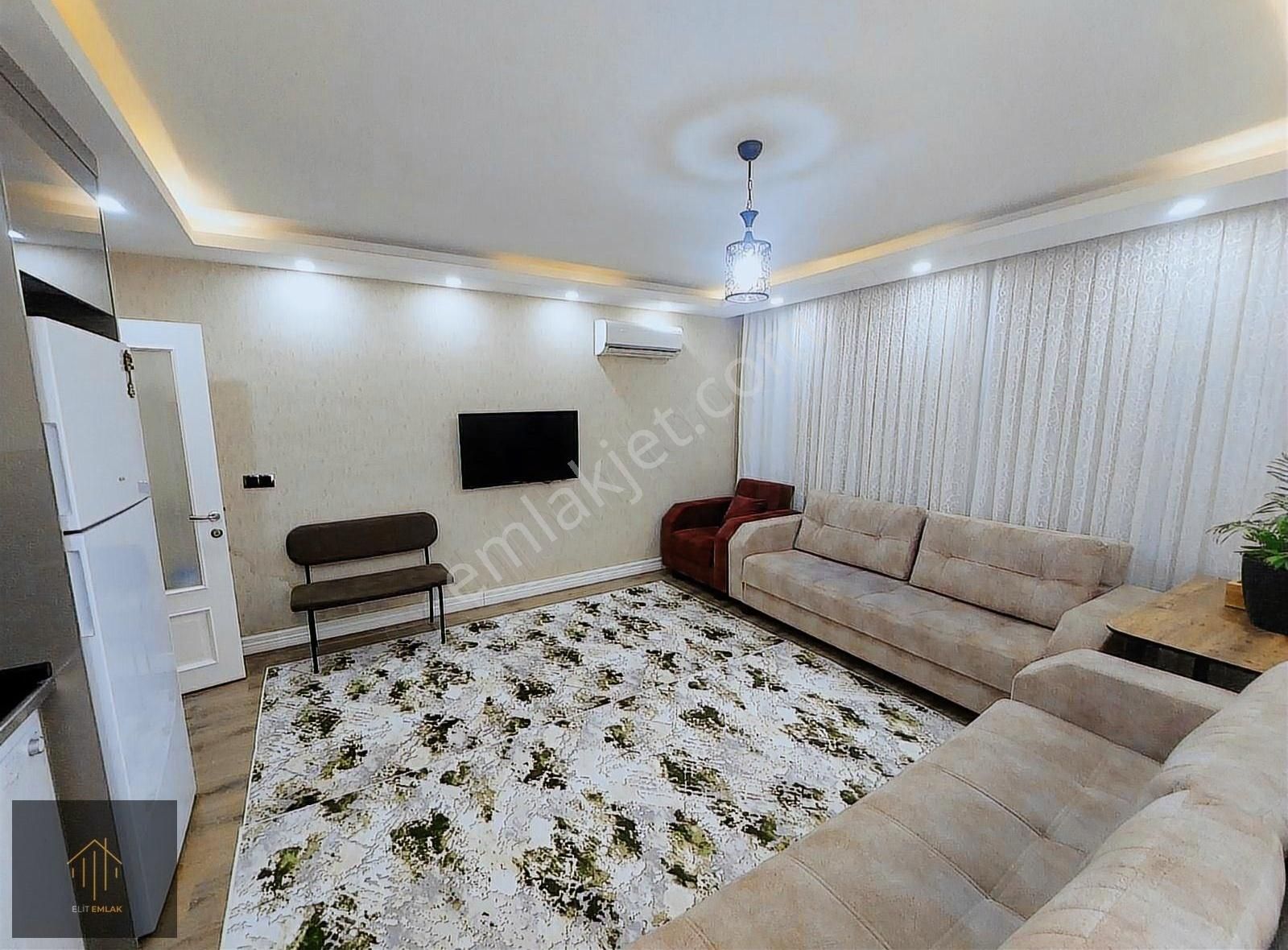Gazipaşa Pazarcı Mahallesinde Eşyalı Kiralık 1+1 Daire - Görsel 4