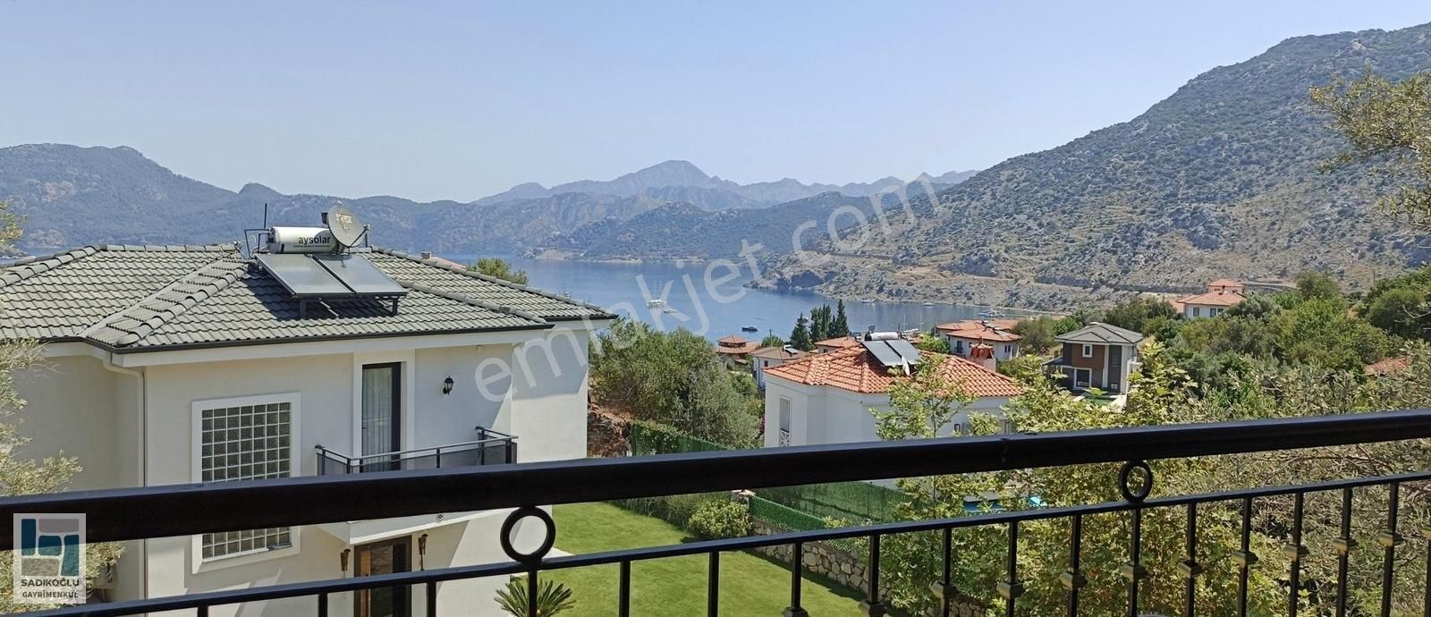 Selimiye Merkez'de Deniz Manzaralı,yasal Ve İskanlı Lüks Villa.. - Görsel 19