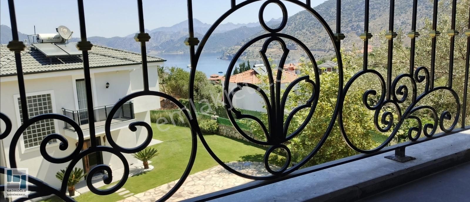 Selimiye Merkez'de Deniz Manzaralı,yasal Ve İskanlı Lüks Villa.. - Görsel 24