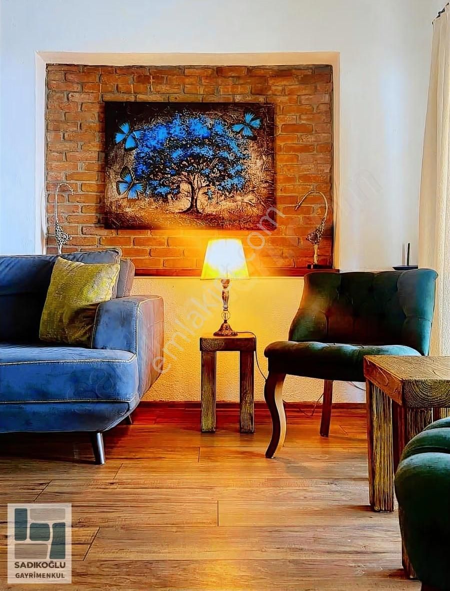 Selimiye Merkezde Deniz Manzaralı, Eşyalı 2+1 Müstakil Ev - Görsel 2