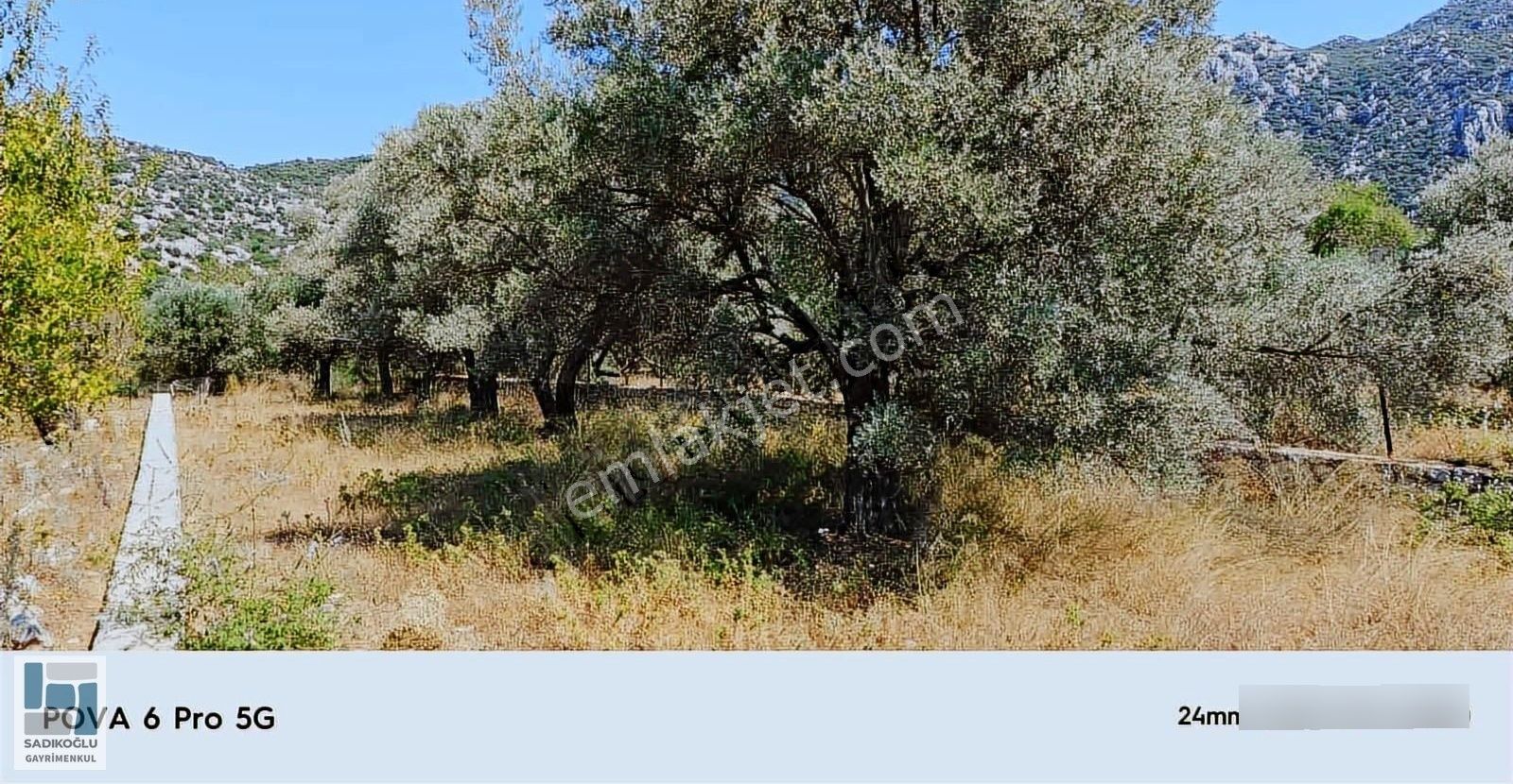 Marmaris Selimiyede 604 M² Bahçe Duvarlı Yatırımlık Tarla - Görsel 12
