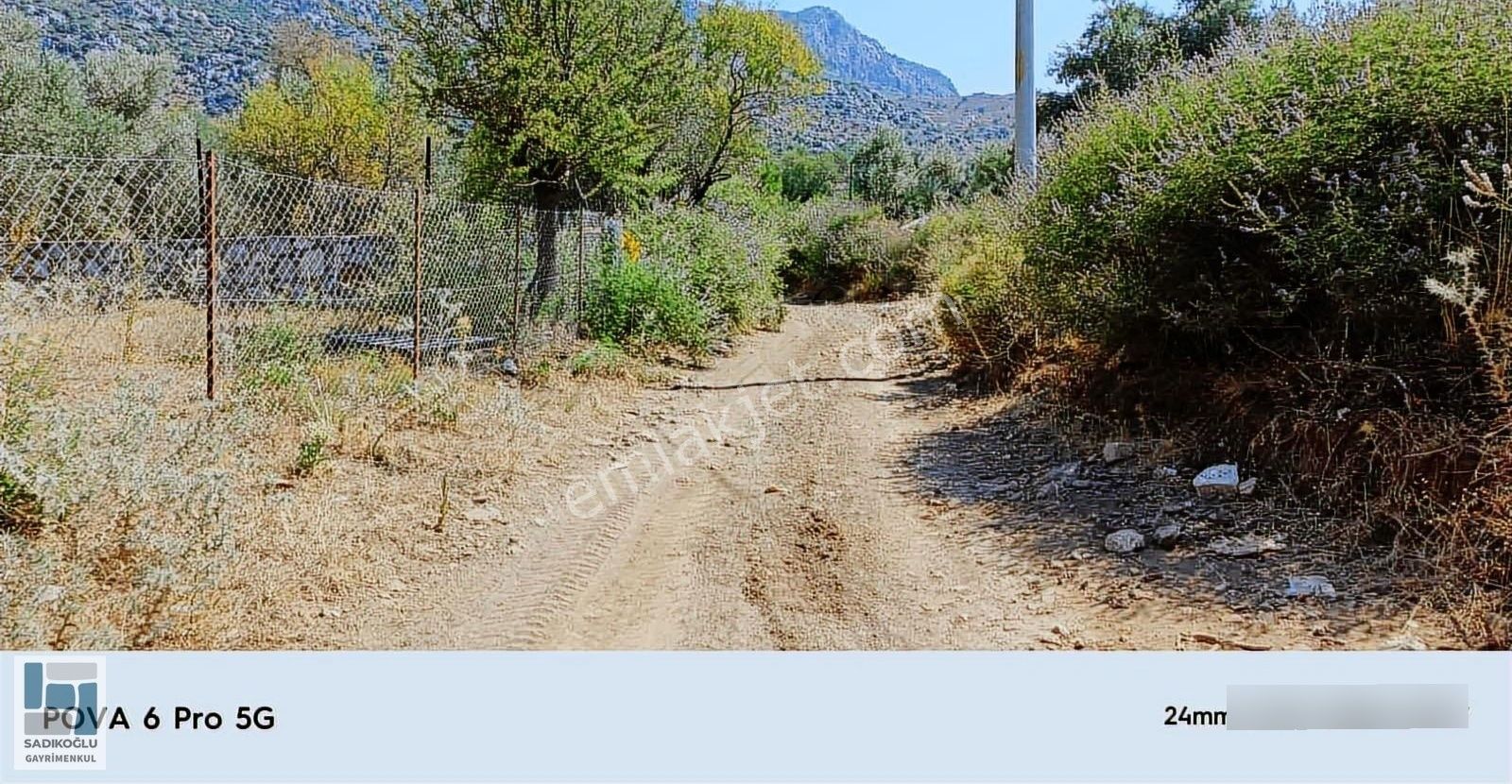 Marmaris Selimiyede 604 M² Bahçe Duvarlı Yatırımlık Tarla - Görsel 15