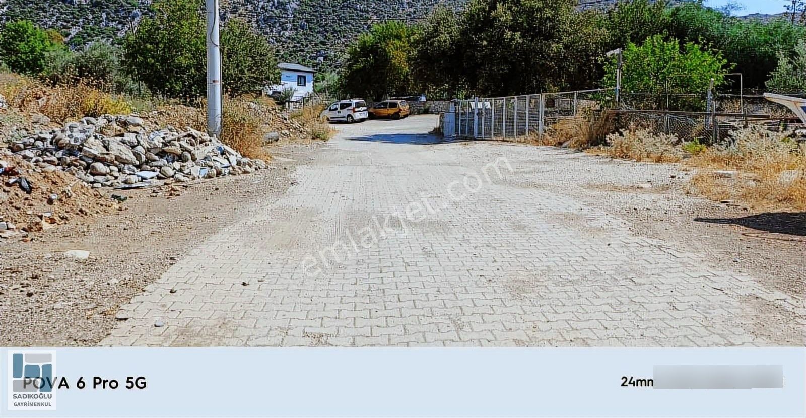 Marmaris Selimiyede 604 M² Bahçe Duvarlı Yatırımlık Tarla - Görsel 5