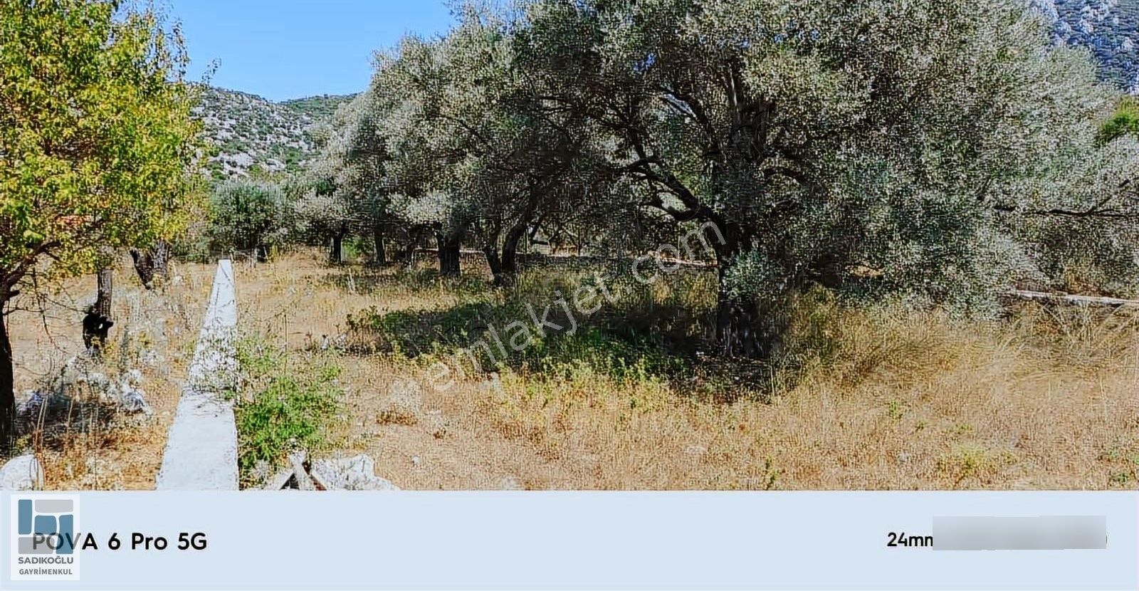 Marmaris Selimiyede 604 M² Bahçe Duvarlı Yatırımlık Tarla - Görsel 13