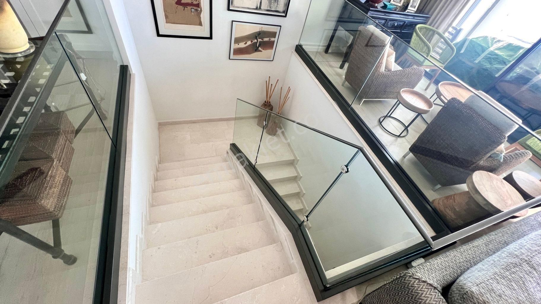 Gerişte Denıze Sıfır Deniz Manzaralı Bahçe Dubleksi - Görsel 24