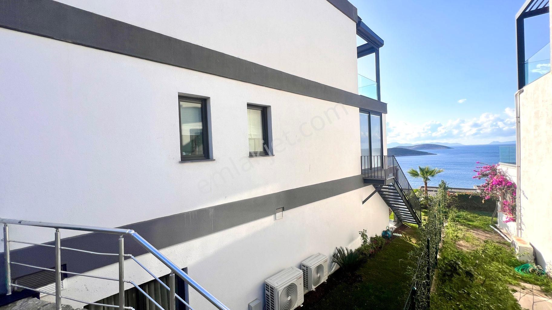 Gerişte Denıze Sıfır Deniz Manzaralı Bahçe Dubleksi - Görsel 11