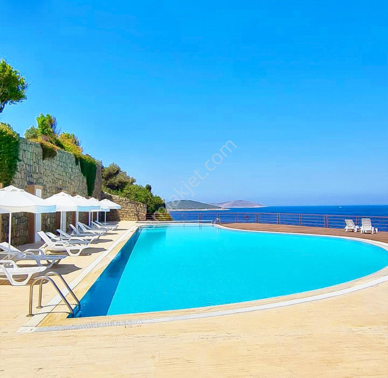 Gerişte Denıze Sıfır Deniz Manzaralı Bahçe Dubleksi - Görsel 5