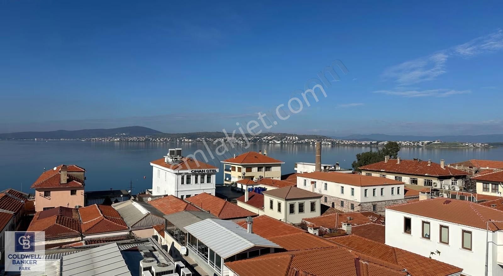 Ayvalık Merkezde 107m2 Deniz Manzaralı Masrafsız Daire - Görsel 13