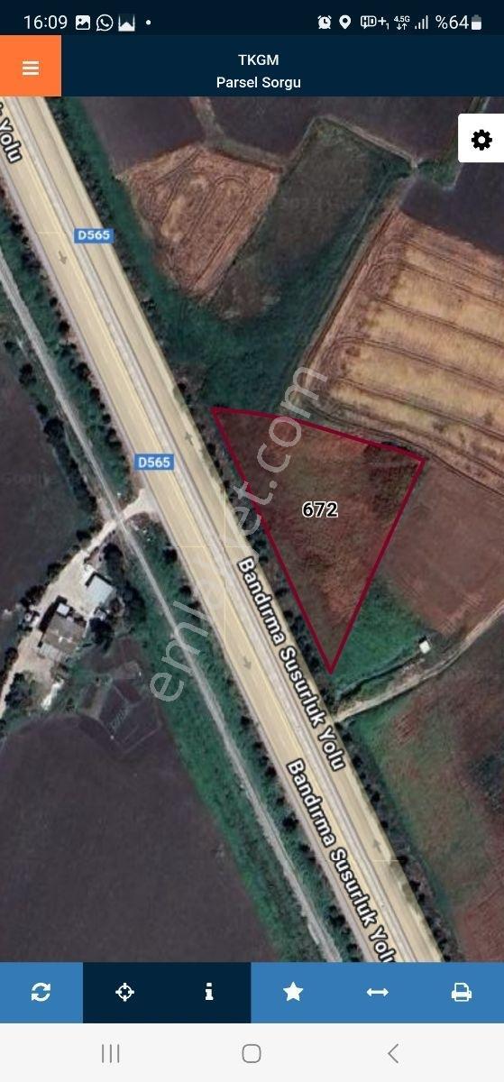 Balıkesır Bandırma Kuşcennetinde Asfalt Cephe Arazi - Görsel 14