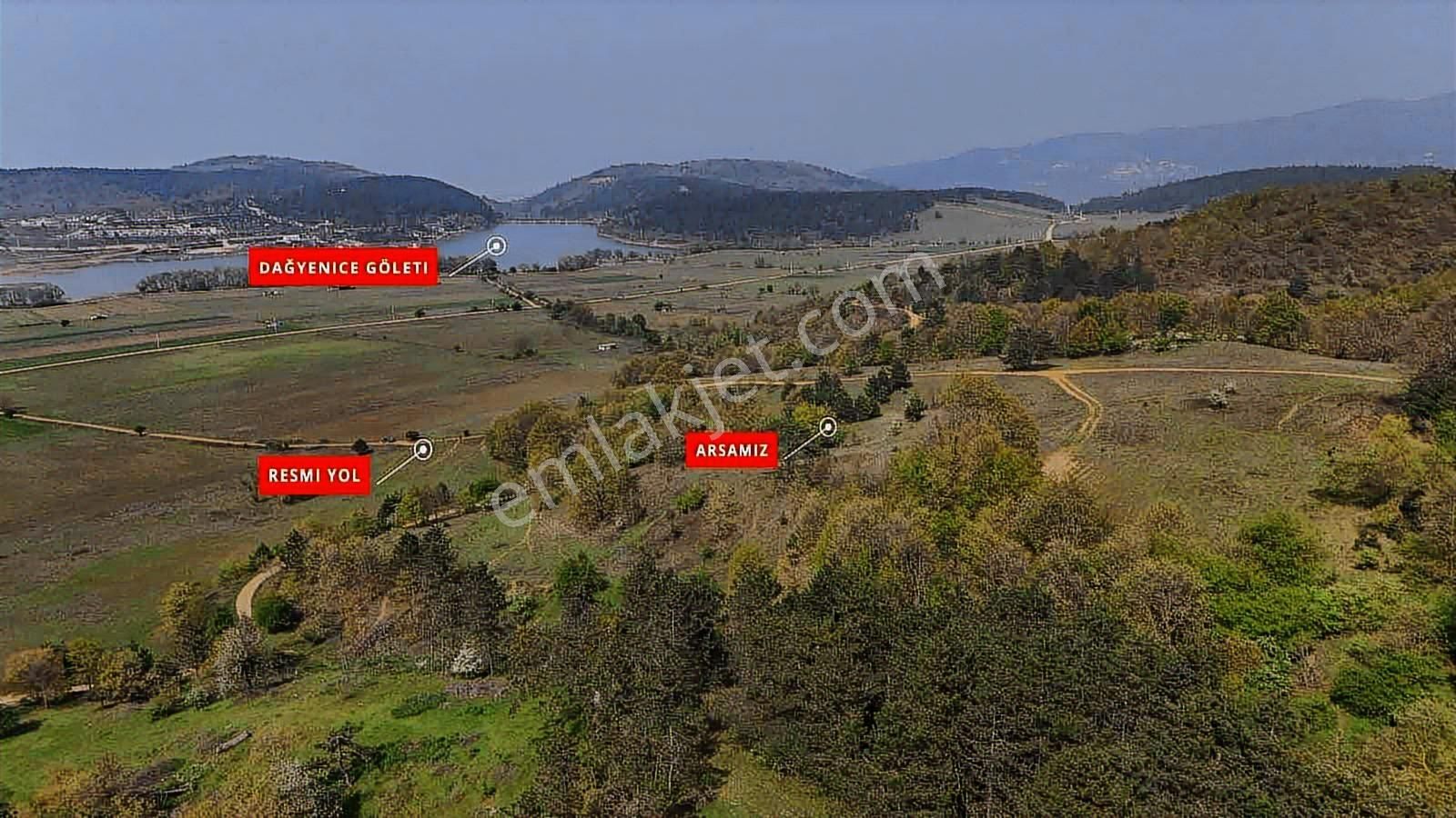 Dağyenice Göleti Manzaralı Satılık Arazi - Görsel 32