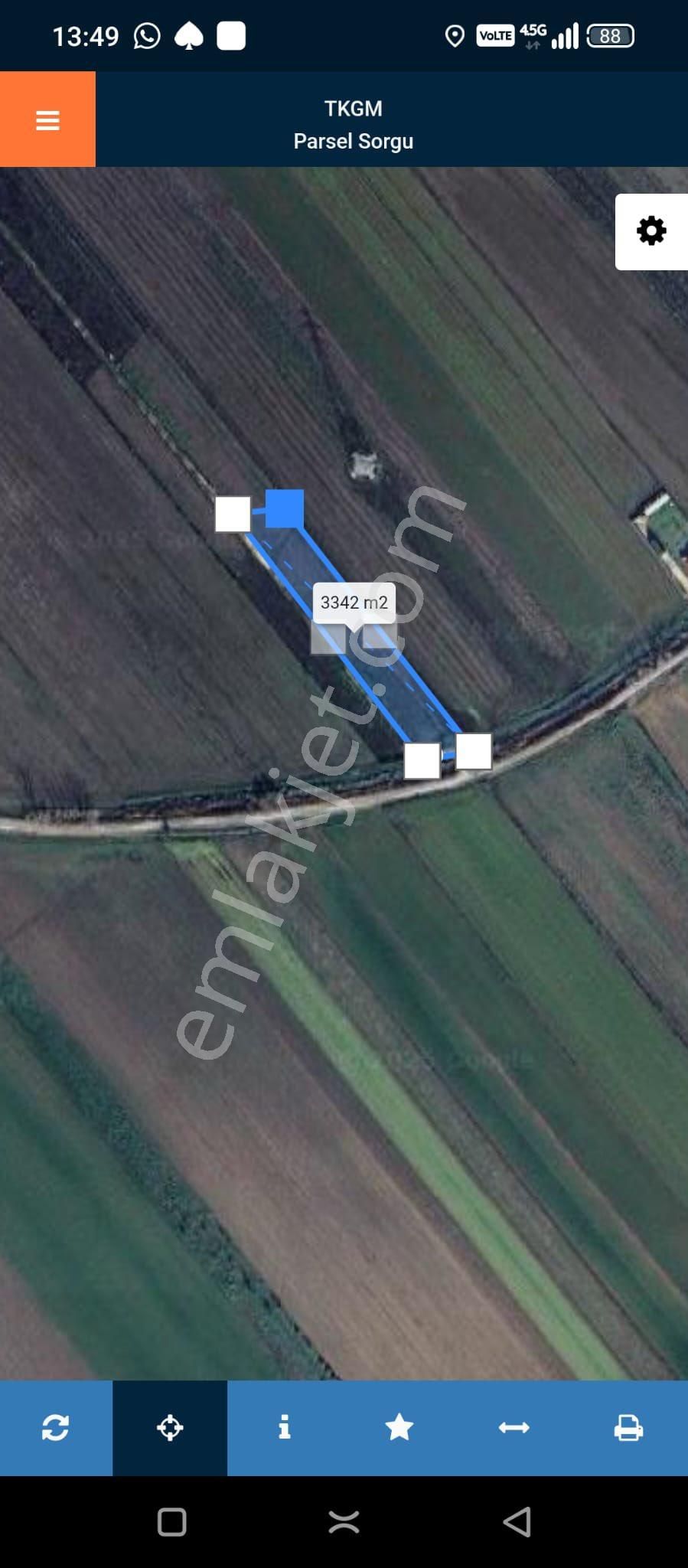 Ayrancılar Turkmenkoy‘de Mirastan Bölme Rızai Taksimleri Yapılmış Hisseli Tarla Satılıktır - Görsel 12