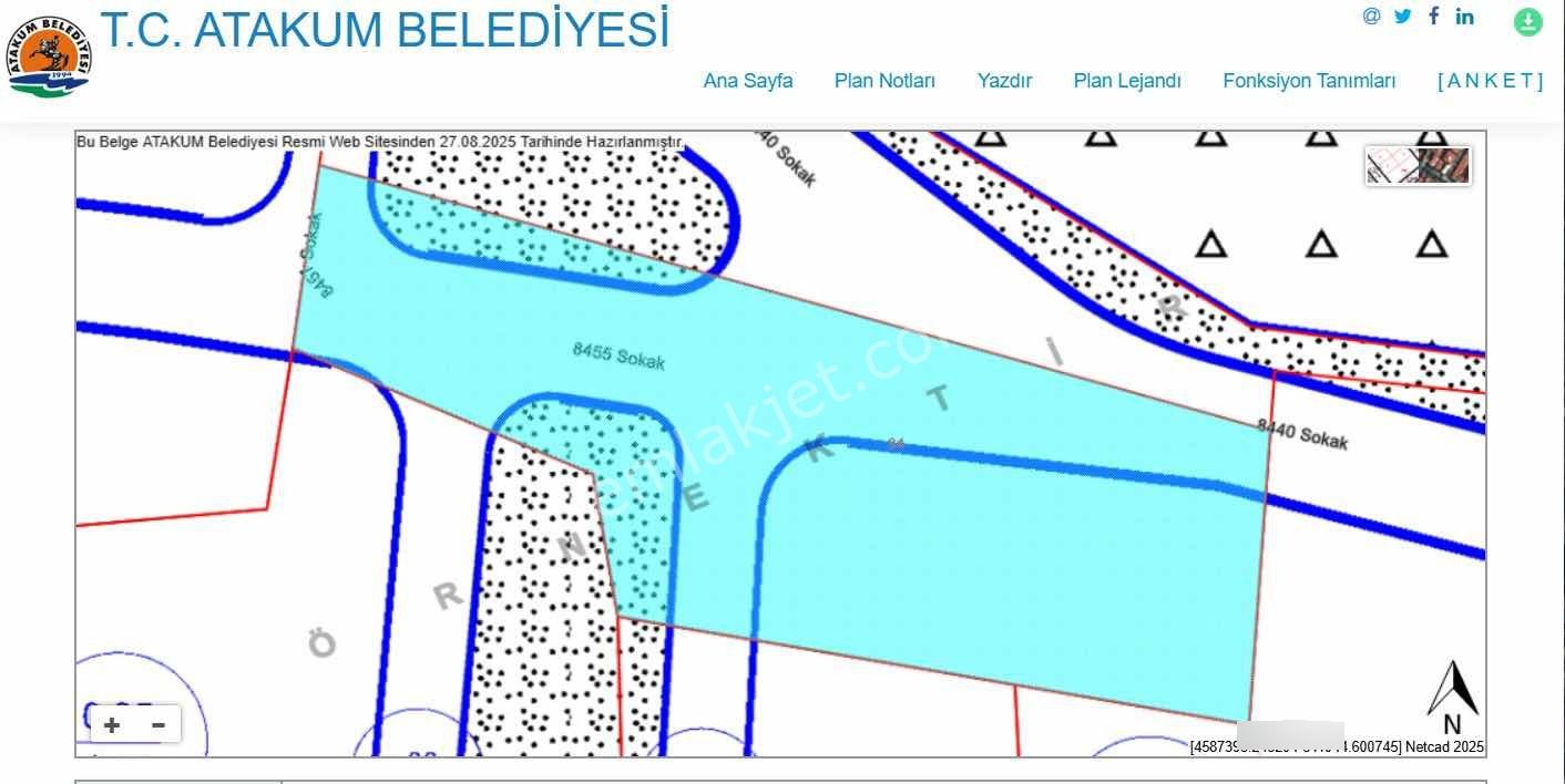 Emsallerinin En Uygunu İmar Planında 2313m2 Deniz Manzaralı - Görsel 5