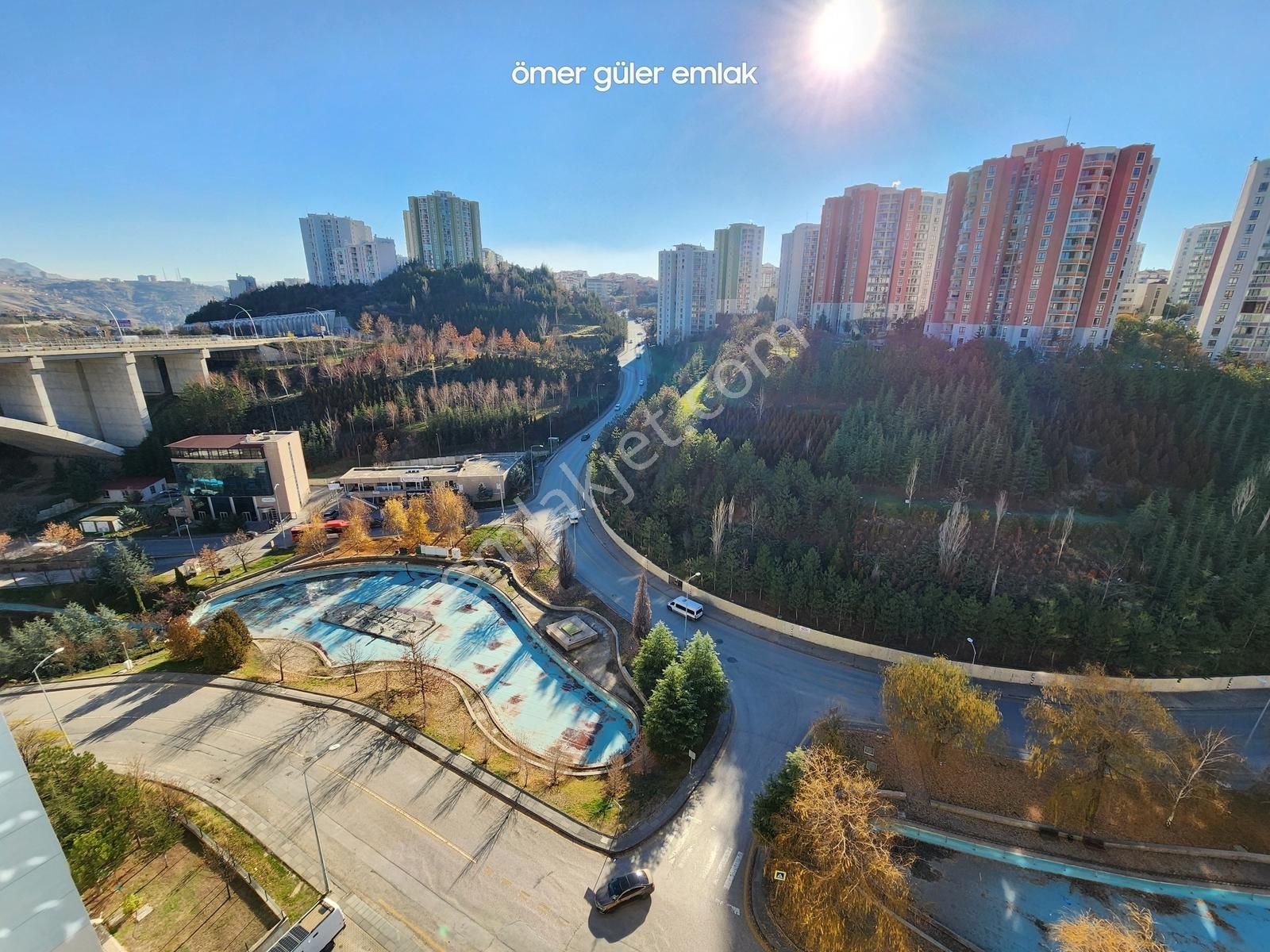 Güler^den Keçiörende Ful+ Yapılı Lüks 12.kat Vadi Manzaralı Dair