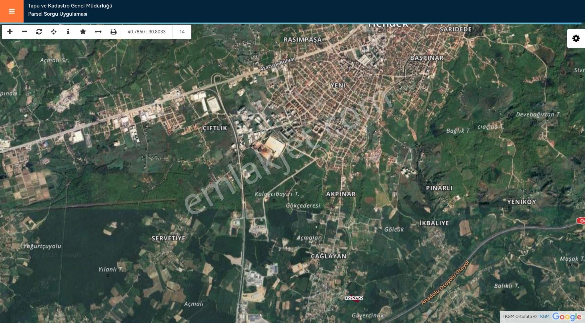 Sakarya Hendek'te Sanayi İmarlı Net 5829 M² Arsa - Görsel 3