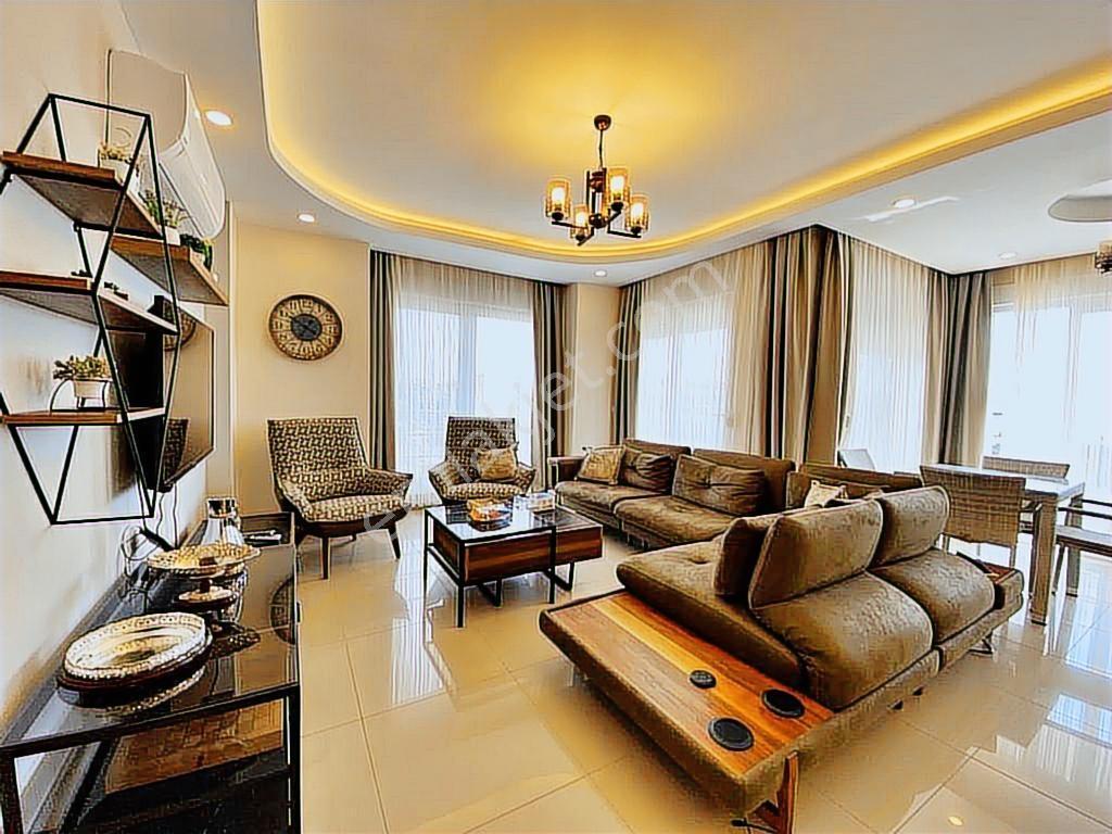 Alanya Kestelde Satılık 5+1 Site İçi Havuzlu Lüks Dubleks Daire - Görsel 13