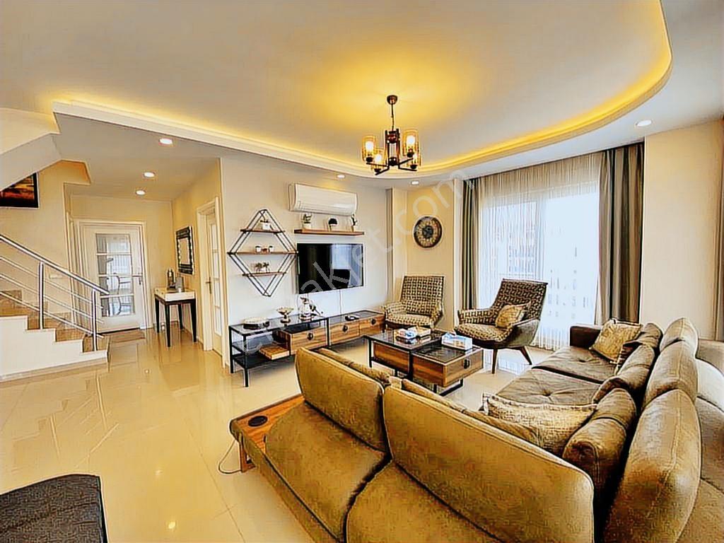 Alanya Kestelde Satılık 5+1 Site İçi Havuzlu Lüks Dubleks Daire - Görsel 35