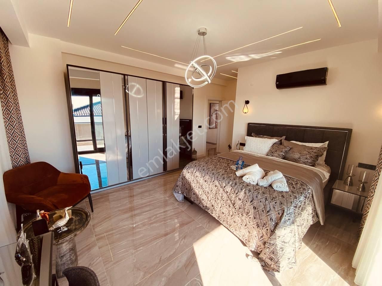 Didim'de Satılık Malikane Tadında Deniz Manzaralı Lüx Villalar.. - Görsel 28