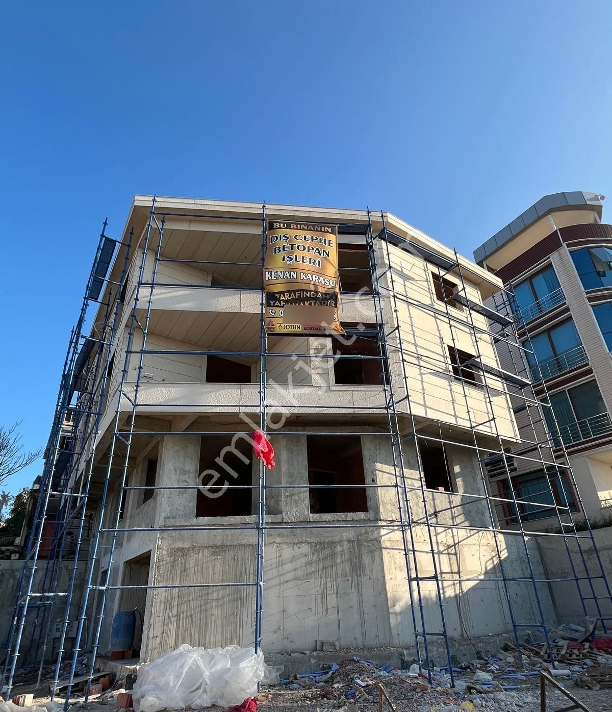 Aliağa Merkezde Deniz Manzaralı Satılık Sıfır Fırsat Bina!! - Görsel 2